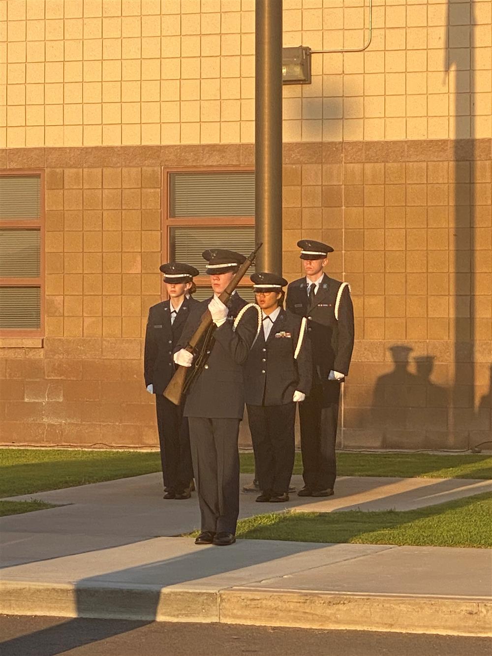 Basha High Flag Raising